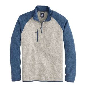 NWT Alberta 1/4 Zip Sweater Knit Fleece Pullover by Johnnie-O